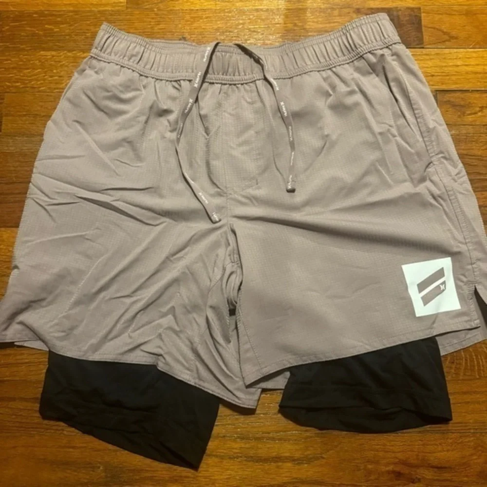 Hurley pink athletic shorts